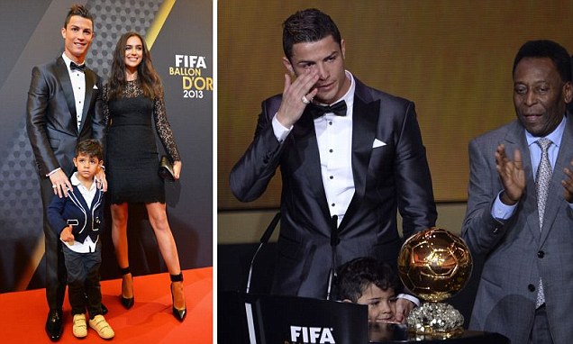 Ronaldo Raih Ballon d`Or Sisihkan Messi dan Ribbery